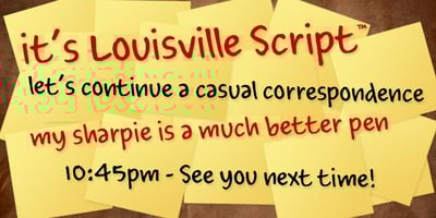 Louisville Script