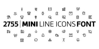 Miniline Icons