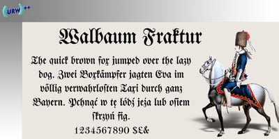 Walbaum Fraktur