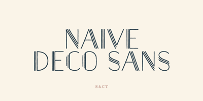 Naive Deco Sans