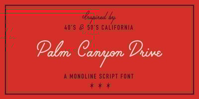 Palm Canyon Drive
