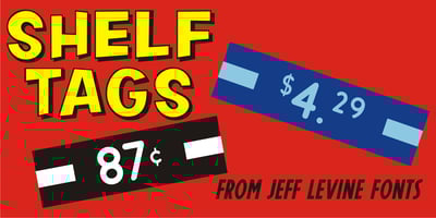 Shelf Tags JNL