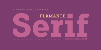 Flamante Serif