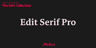 Edit Serif Pro