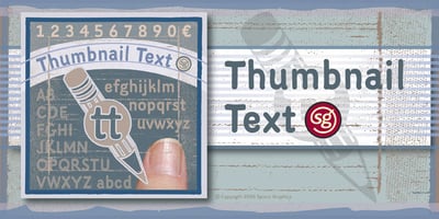 Thumbnail Text SG