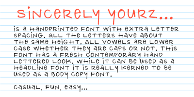 Sincerely Yourz