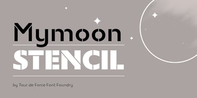 Mymoon Stencil
