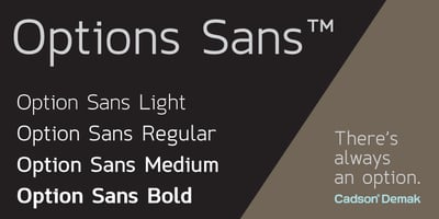 Option Sans