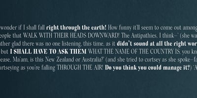 Silk Serif Condensed