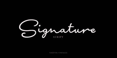 Signature Script