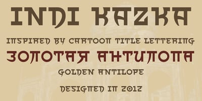 Indi Kazka 4F