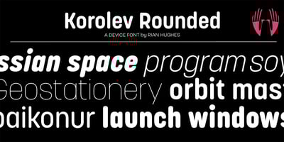 Korolev Rounded