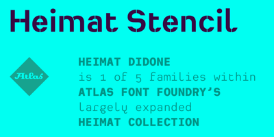 Heimat Stencil