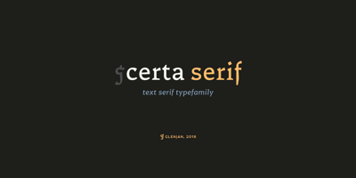 Certa Serif