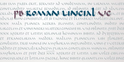 PB Roman Uncial Vc