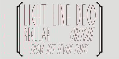 Light Line Deco JNL