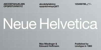 Neue Helvetica
