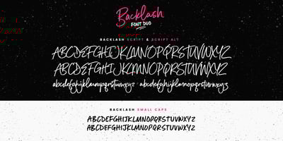 Backlash Font Duo