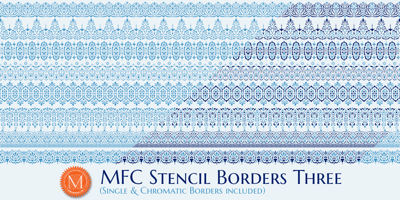 MFC Stencil Borders Three