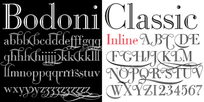 Bodoni Classic Inline