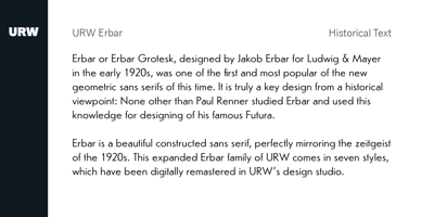 URW Erbar D