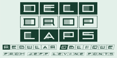 Deco Drop Caps JNL