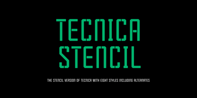 Tecnica Stencil