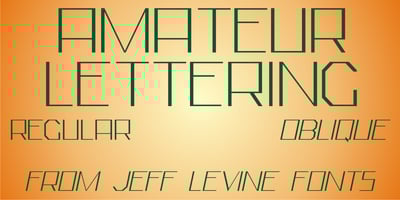 Amateur Lettering JNL