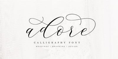 Adore Calligraphy