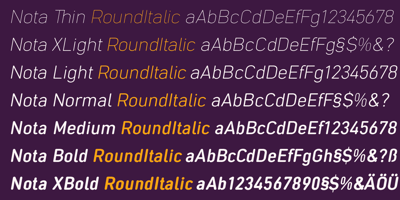 Nota Rounded
