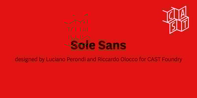 Sole Sans