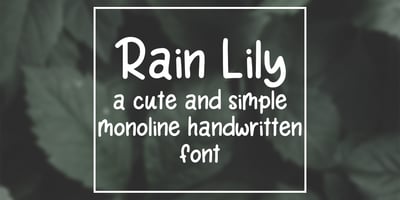 Rain Lily
