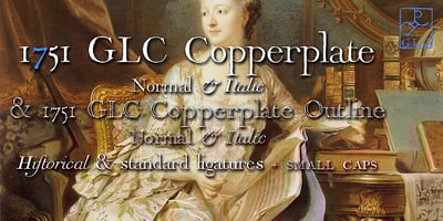 1751 GLC Copperplate