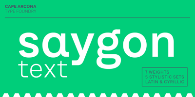 CA Saygon Text