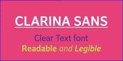 Clarina Sans