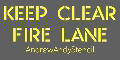 AndrewAndyStencil