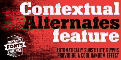 Vintage Fonts Collection