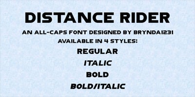 Distance Rider