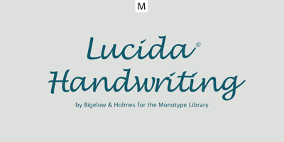 Lucida Handwriting