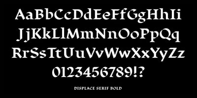 Displace Serif