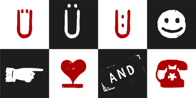 Hand Stamp Gothic Rough