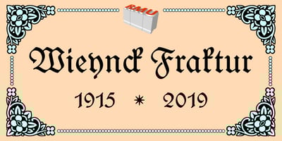Wieynck Fraktur