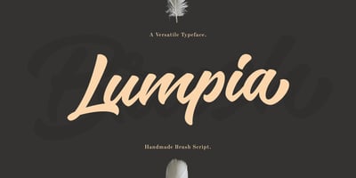 Lumpia Brush Script