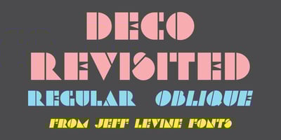 Deco Revisited JNL