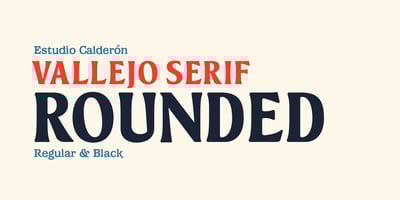 Vallejo Serif Rounded