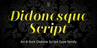 Didonesque Script