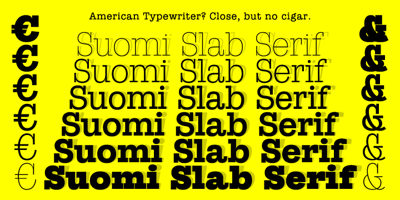 Suomi Slab Serif