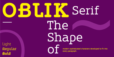 Oblik Serif
