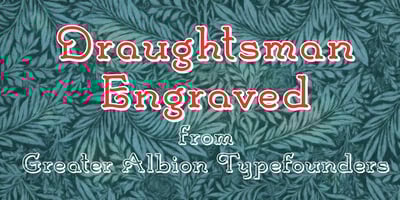 Draughtsman Engraved