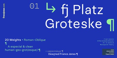 Platz Groteske FJ